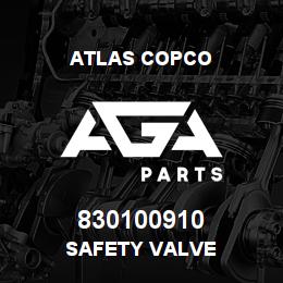 830100910 Atlas Copco SAFETY VALVE | AGA Parts
