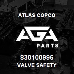 830100996 Atlas Copco VALVE SAFETY | AGA Parts