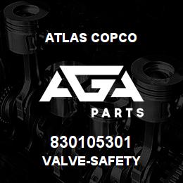 830105301 Atlas Copco VALVE-SAFETY | AGA Parts