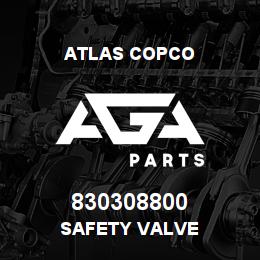 830308800 Atlas Copco SAFETY VALVE | AGA Parts