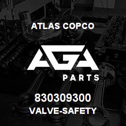 830309300 Atlas Copco VALVE-SAFETY | AGA Parts