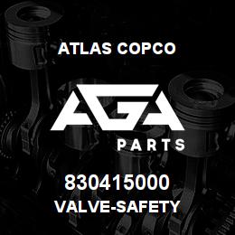 830415000 Atlas Copco VALVE-SAFETY | AGA Parts