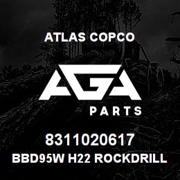 8311020617 Atlas Copco BBD95W H22 ROCKDRILL | AGA Parts