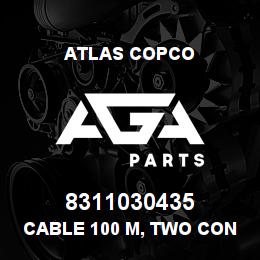 8311030435 Atlas Copco CABLE 100 M, TWO CONNECTORS | AGA Parts