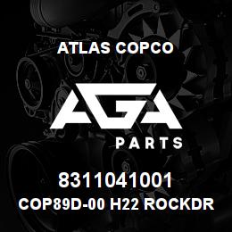 8311041001 Atlas Copco COP89D-00 H22 ROCKDRILL | AGA Parts