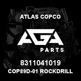 8311041019 Atlas Copco COP89D-01 ROCKDRILL PNEUMATIC | AGA Parts
