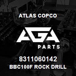 8311060142 Atlas Copco BBC100F ROCK DRILL | AGA Parts