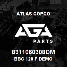 8311060308DM Atlas Copco BBC 120 F DEMO | AGA Parts
