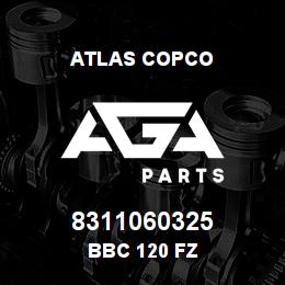 8311060325 Atlas Copco BBC 120 FZ | AGA Parts