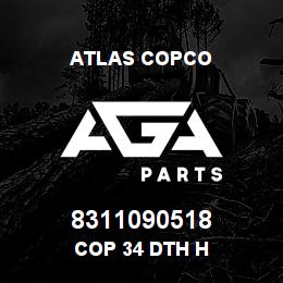 8311090518 Atlas Copco COP 34 DTH H | AGA Parts