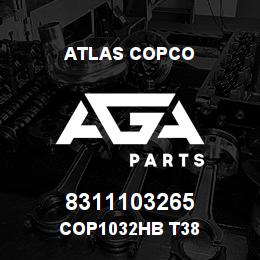 8311103265 Atlas Copco COP1032HB T38 | AGA Parts