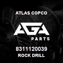 8311120039 Atlas Copco ROCK DRILL | AGA Parts
