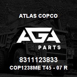 8311123833 Atlas Copco COP1238ME T45 - 07 ROCKDRILL | AGA Parts