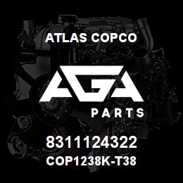 8311124322 Atlas Copco COP1238K-T38 | AGA Parts