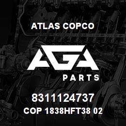 8311124737 Atlas Copco COP 1838HFT38 02 | AGA Parts