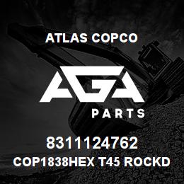 8311124762 Atlas Copco COP1838HEX T45 ROCKDRILL | AGA Parts