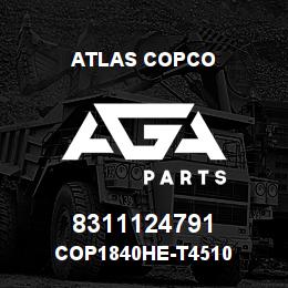 8311124791 Atlas Copco COP1840HE-T4510 | AGA Parts