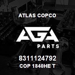8311124792 Atlas Copco COP 1840HE T | AGA Parts