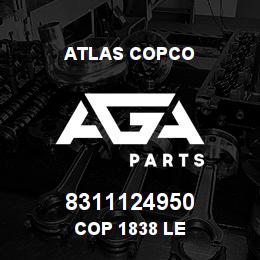 8311124950 Atlas Copco COP 1838 LE | AGA Parts