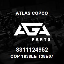 8311124952 Atlas Copco COP 1838LE T38E07 | AGA Parts