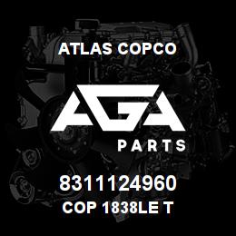 8311124960 Atlas Copco COP 1838LE T | AGA Parts