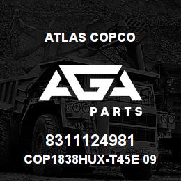 8311124981 Atlas Copco COP1838HUX-T45E 09 | AGA Parts