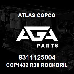 8311125004 Atlas Copco COP1432 R38 ROCKDRILL | AGA Parts