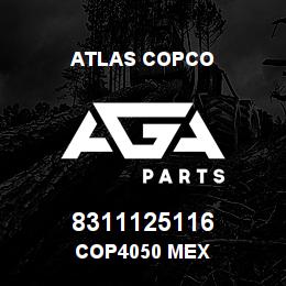 8311125116 Atlas Copco COP4050 MEX | AGA Parts