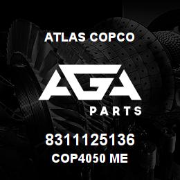 8311125136 Atlas Copco COP4050 ME | AGA Parts