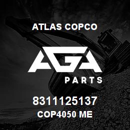 8311125137 Atlas Copco COP4050 ME | AGA Parts