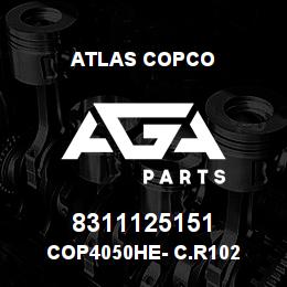 8311125151 Atlas Copco COP4050HE- C.R102 | AGA Parts