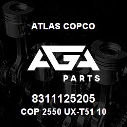8311125205 Atlas Copco COP 2550 UX-T51 10 | AGA Parts