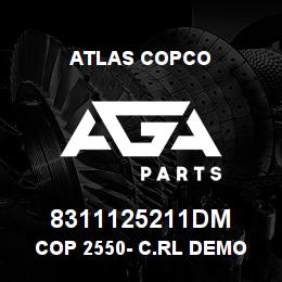 8311125211DM Atlas Copco COP 2550- C.RL DEMO | AGA Parts