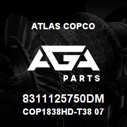 8311125750DM Atlas Copco COP1838HD-T38 07 | AGA Parts
