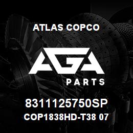 8311125750SP Atlas Copco COP1838HD-T38 07 | AGA Parts