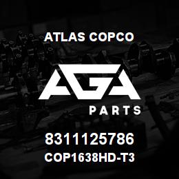 8311125786 Atlas Copco COP1638HD-T3 | AGA Parts