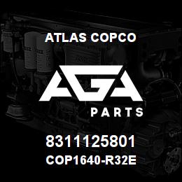 8311125801 Atlas Copco COP1640-R32E | AGA Parts