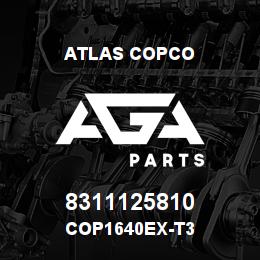 8311125810 Atlas Copco COP1640EX-T3 | AGA Parts