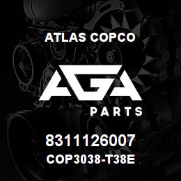 8311126007 Atlas Copco COP3038-T38E | AGA Parts