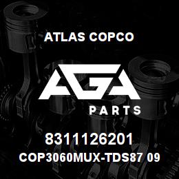 8311126201 Atlas Copco COP3060MUX-TDS87 09 | AGA Parts