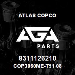 8311126210 Atlas Copco COP3060ME-T51 08 | AGA Parts