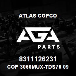 8311126231 Atlas Copco COP 3060MUX-TDS76 09 | AGA Parts