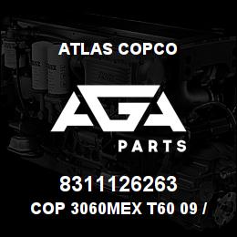 8311126263 Atlas Copco COP 3060MEX T60 09 /8311126223 | AGA Parts