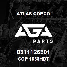 8311126301 Atlas Copco COP 1838HDT | AGA Parts