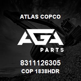 8311126305 Atlas Copco COP 1838HDR | AGA Parts