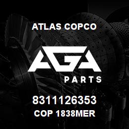 8311126353 Atlas Copco COP 1838MER | AGA Parts