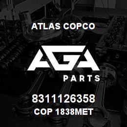 8311126358 Atlas Copco COP 1838MET | AGA Parts