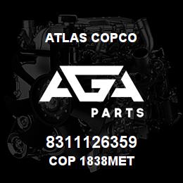 8311126359 Atlas Copco COP 1838MET | AGA Parts