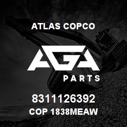 8311126392 Atlas Copco COP 1838MEAW | AGA Parts