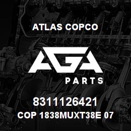 8311126421 Atlas Copco COP 1838MUXT38E 07 | AGA Parts